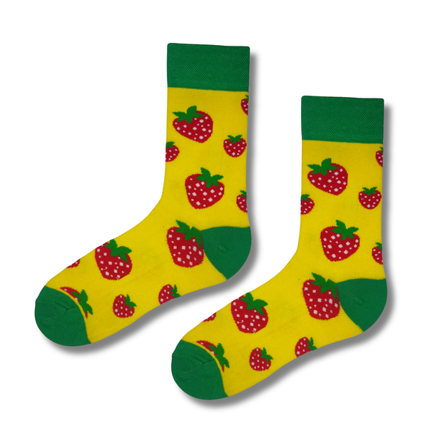 Strawberry Pattern Socks