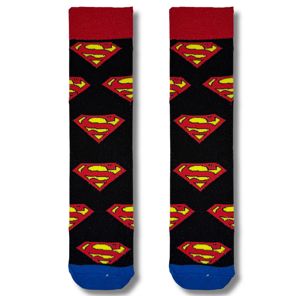 Superman Logo Crew Socks