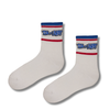 Tom and Jerry Embroidery Stripe Socks