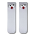 White Googly Eyes Crew Socks