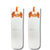 White Pompom Orange Cat Socks