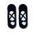Yoga Sports Black Pilates Grip Socks