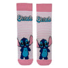 Pink Stitch Stripes Socks
