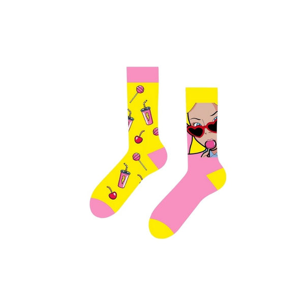 Cherry Soda Girl Socks