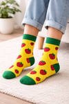 Strawberry Pattern Socks