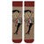 Colorful Mr. Bean cartoon socks made from soft Egyptian cotton, unisex and breathable, fits sizes 35 to 45.