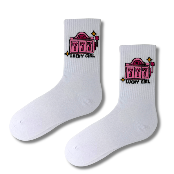 777 Lucky Girl Socks