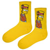 Bart Supreme Yellow Crew Socks