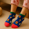 Color Pop Burger &amp; Soda Ankle Socks