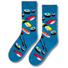 Sushi Pattern Blue