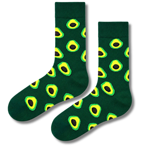 Avocado Lover Crew Socks