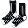 Black & White Striped Crew