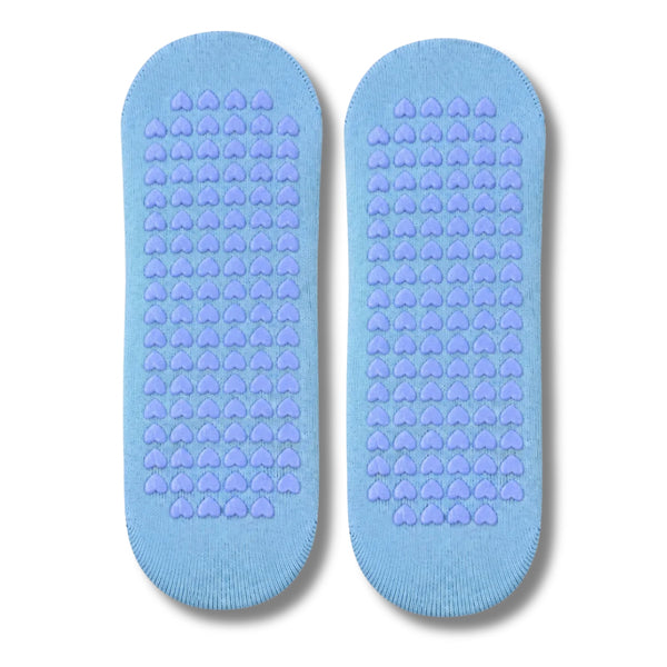 DO IT Blue Pilates Grip Socks