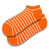 Orange Striped Ankle