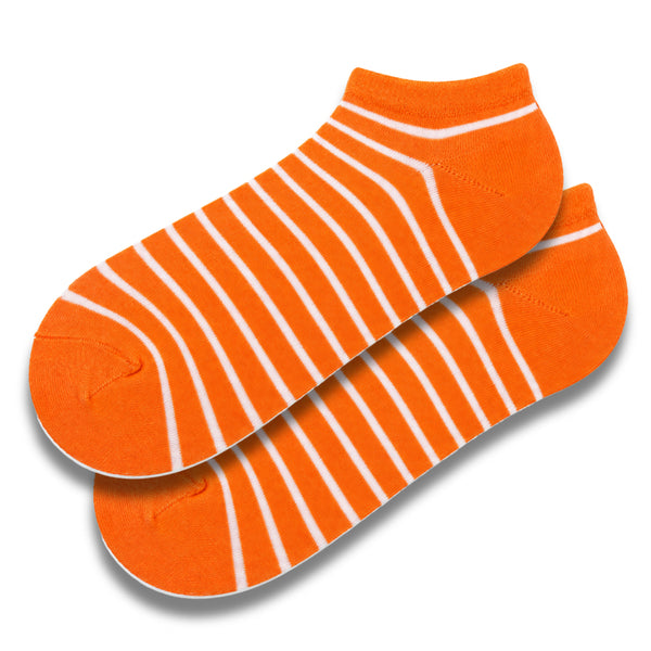 Orange Striped Ankle