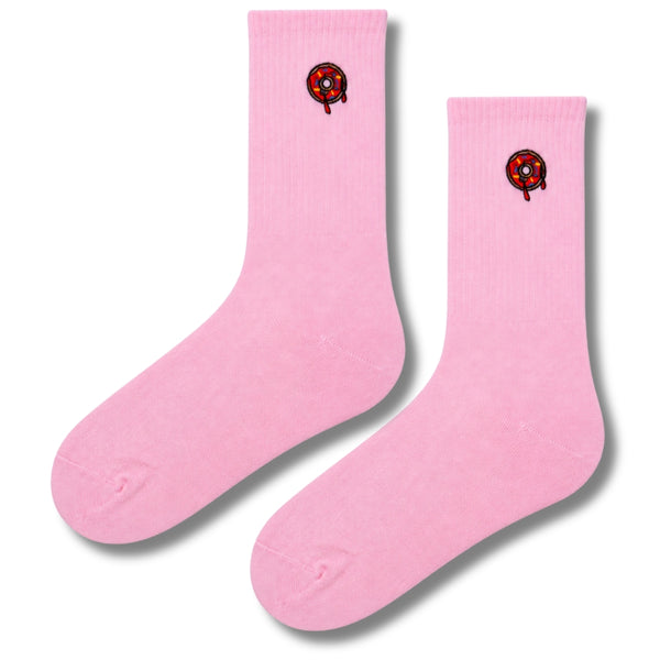 Donut Embroidery Pink