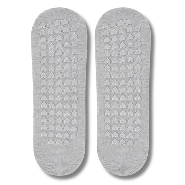 DO IT Gray Pilates Grip Socks