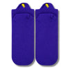 Purple Taco Embroidered Ankle