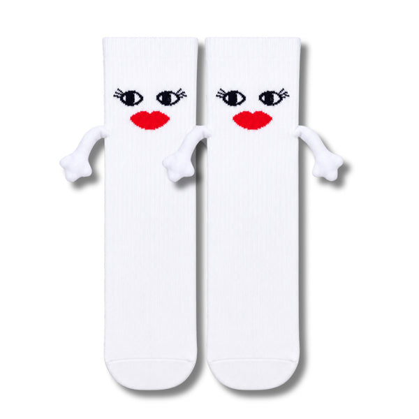Magnetic Hands Red Lips