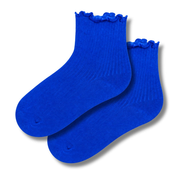 Ruffle Royal Blue
