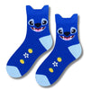 Stitch Blue Low Cut