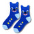 Stitch Blue Low Cut