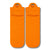 Peach Embroidered Orange Ankle