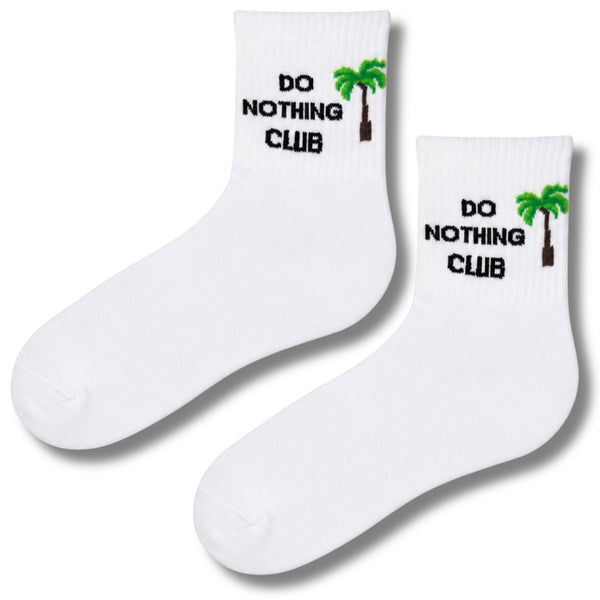 Do Nothing Club Tennis Socks