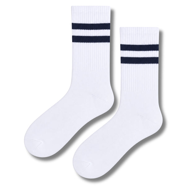 Classic Athletic Stripe White