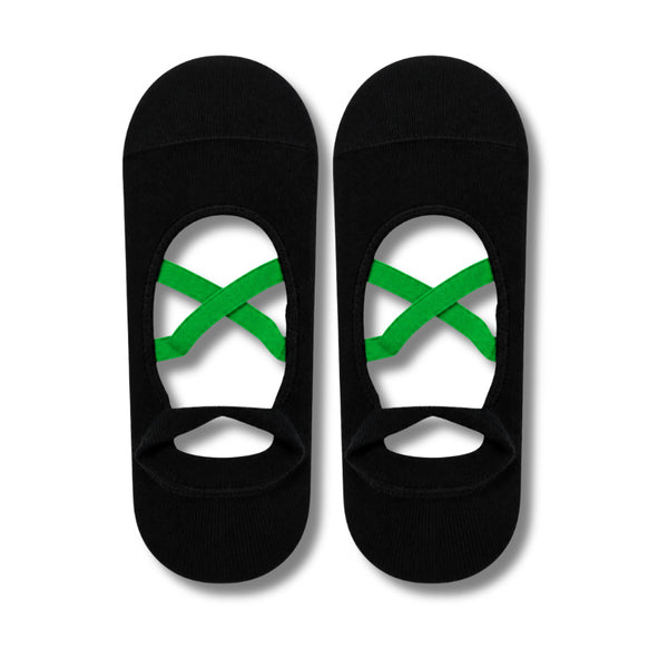 Yoga Pilates Grip Green Black