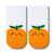 Cute Orange Fruit Ankle