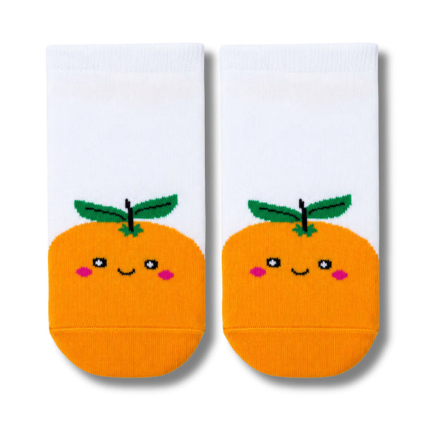 Cute Orange Fruit Ankle