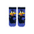 Daffy Duck Kids Socks! Featuring the iconic duck with his classic smirk on a vibrant purple background,