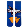 Doritos Cool Ranch Blue Socks! Designed to resemble the iconic Cool Ranch chip bag, these crew socks are perfect for snack lovers and style risk-takers.