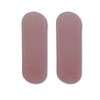 Dusty Pink Crossover Pilates Grip Socks