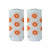 Orange Slice Pattern Ankle Socks