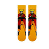 Naruto Orange Socks & Hokage Edition! Featuring a bold design of the iconic ninja warrior in his ultimate form