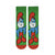  Papa Smurf socks! Designed for fans of the legendary The Smurfs series, these vibrant green and red socks feature the iconic village leader himself. 