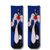Blue Sylvester cartoon crew socks featuring classic black and white cat artwork