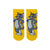 Tom the Cat Kids Socks, inspired by the beloved Tom &amp; Jerry duo! Featuring Tom in a playful stance on a vibrant yellow background
