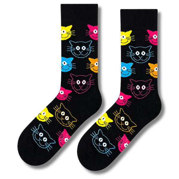 Colorful Cat Face