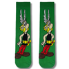 Asterix Warrior Cartoon Crew Socks