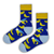 Blue Banana Pattern Crew Socks
