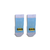 Batman Kids Crew Socks Grey & Blue Striped