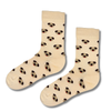 Beige Puppy Face Socks