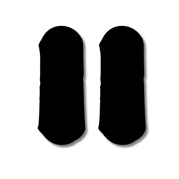 Black Soft Crossover Stocking Socks