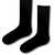 Black Soft Formal Socks