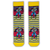 Bold Hero Striped Graphic Socks