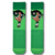 Green ButterCup Crew Socks