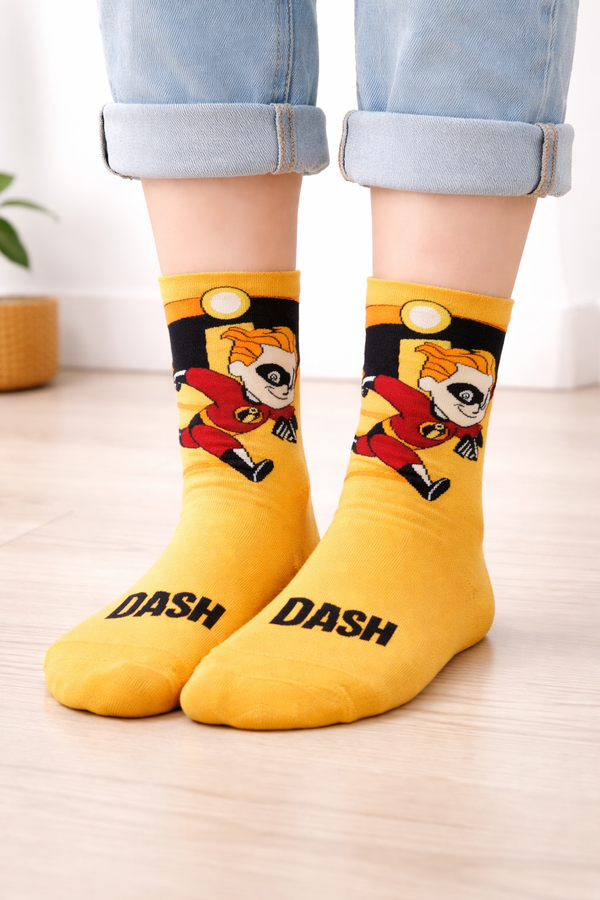 Dash Superhero Character Socks